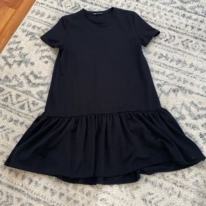 Black mini Zara dress